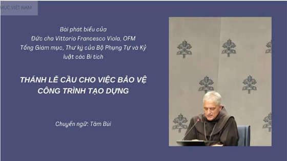 bai-phat-bieu-cua-duc-cha-thu-ky-cua-bo-phung-tu-va-ky-luat-cac-bi-tich-ve-thanh-le-cau-cho-viec-bao-ve-cong-trinh-tao-dung